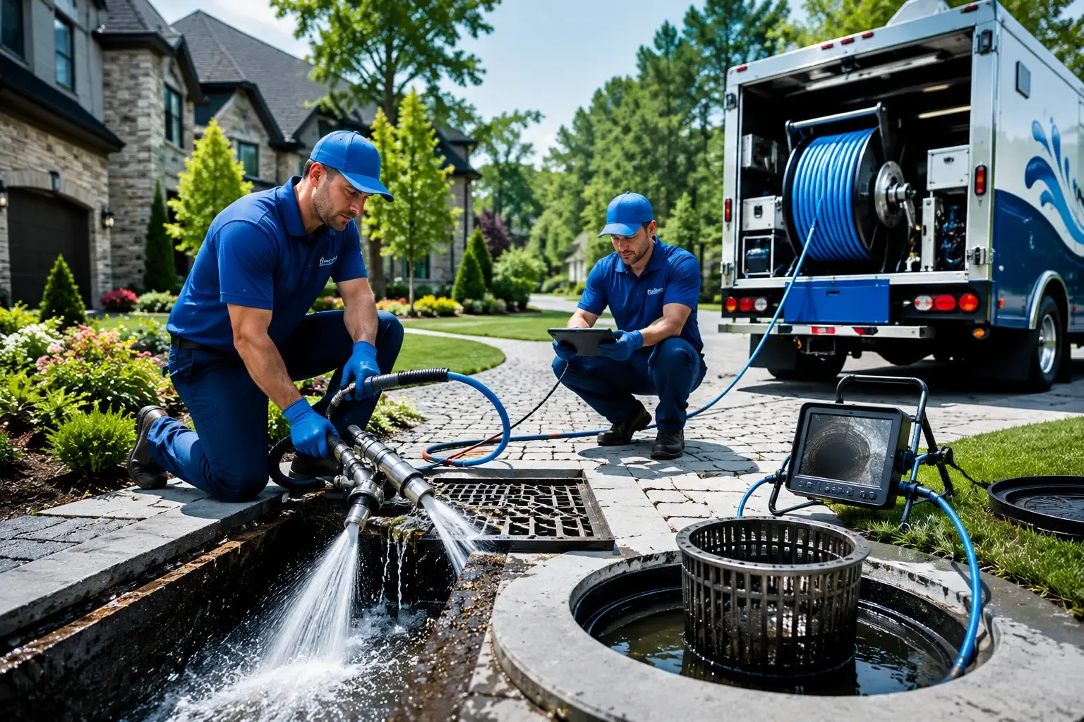 Local outdoor drain cleaning professionals in North Branch, MN