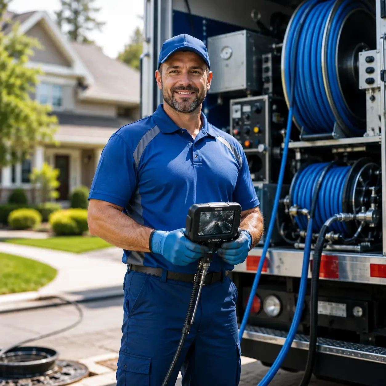 Local outdoor drain cleaning specialists in North Branch, MN